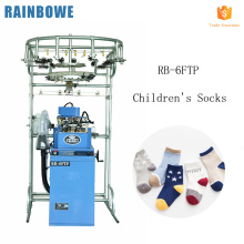 3.75 &quot;calcetines punta de los niños de lana plana computadora automática que hace punto precio de la máquina para terry y llanura
